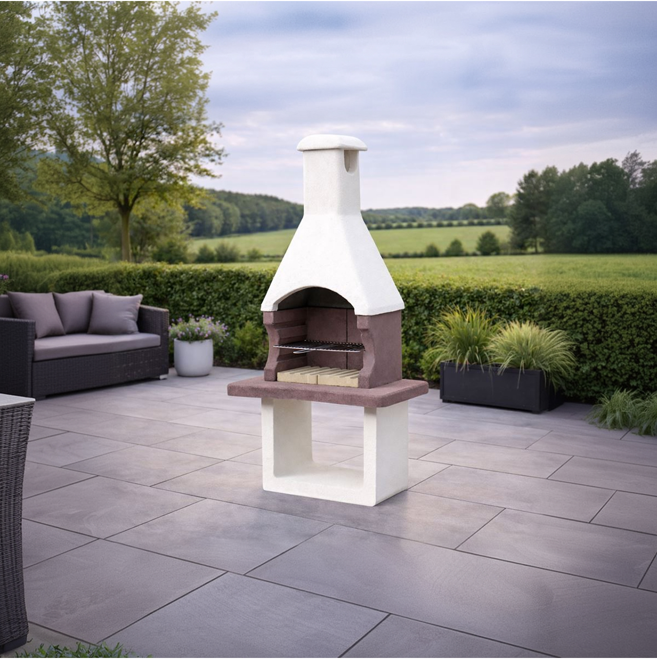 Beton Kerti Grillsütő